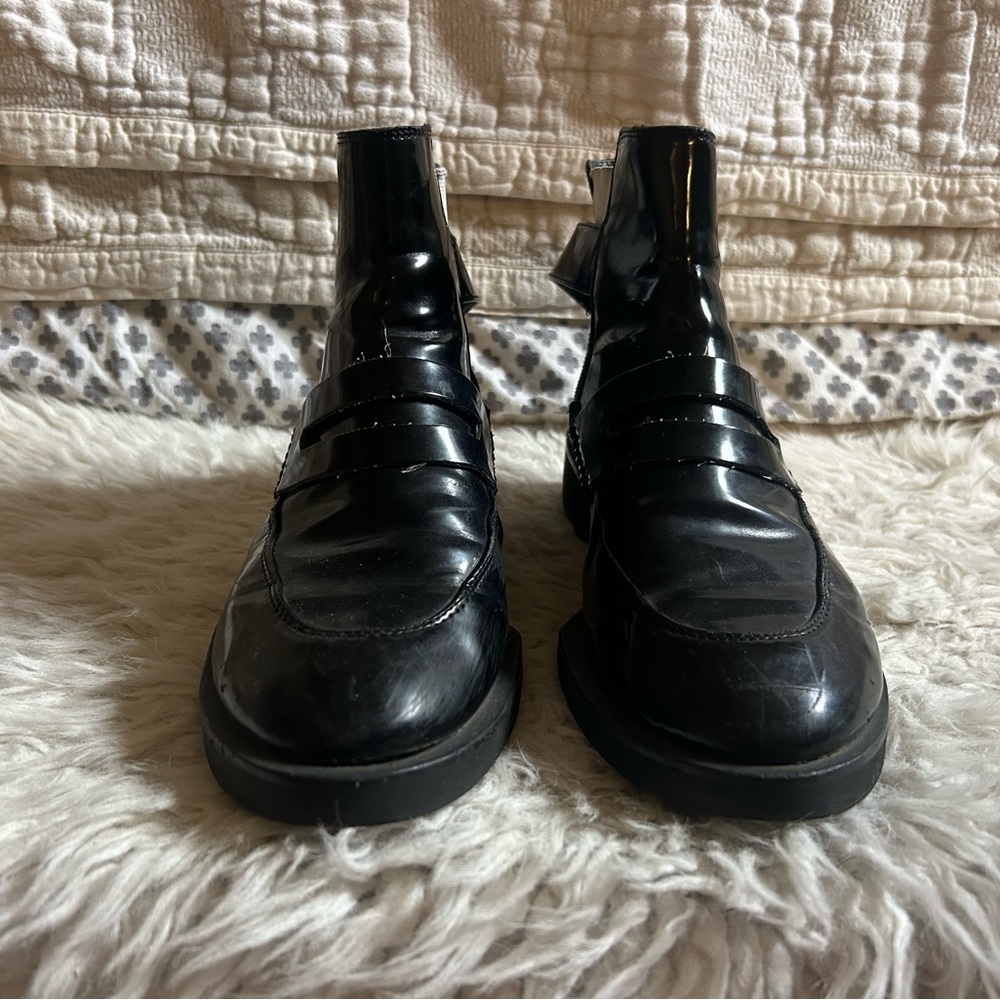 Free People Vegan Chelsea Loafer Boot Sz 8